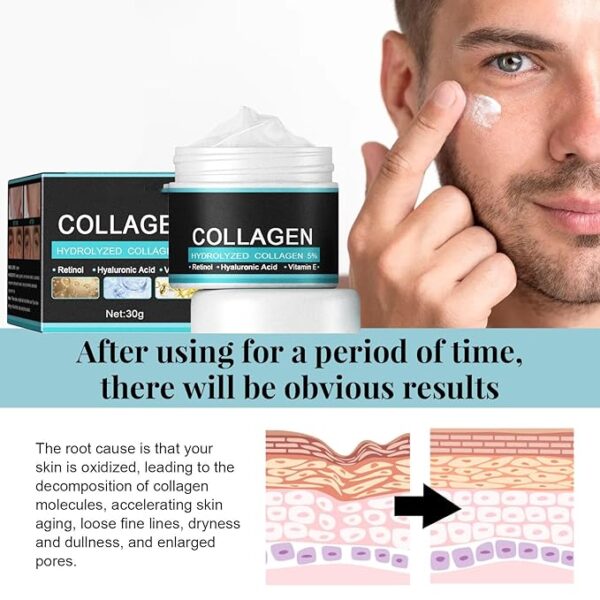 EELHOE Collagen Men's Anti-Aging Wrinkle Cream - Image 6