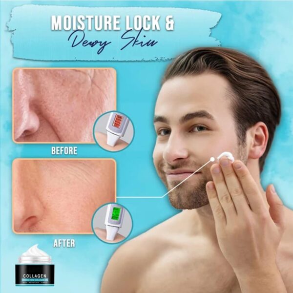 EELHOE Collagen Men's Anti-Aging Wrinkle Cream - Image 3