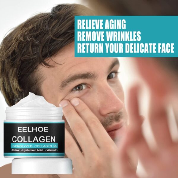 EELHOE Collagen Men's Anti-Aging Wrinkle Cream - Image 2