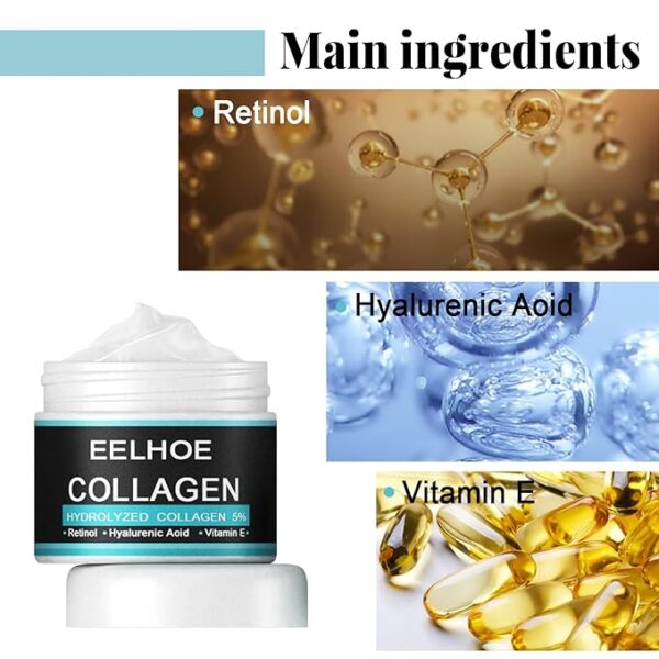 EELHOE Collagen Men's Anti-Aging Wrinkle Cream - Image 5
