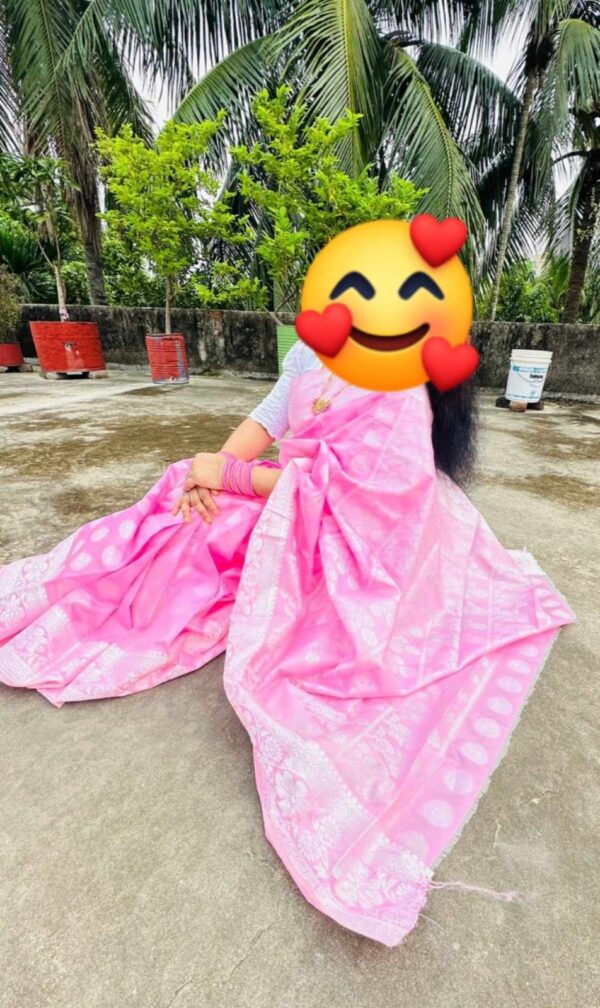 Premium Kanchi Katan Combo Package - (Baby Pink) - Image 2